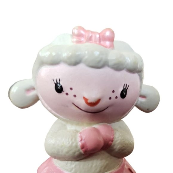 Disney Junior Doc McStuffins Toy Lambie PVC Figure Just Play GUC - Picture 4 of 5